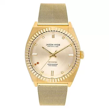 JASON HYDE Damenuhr JH20022 36mm Roségold Edelstahl Mesh