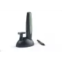 Jata CN12B Digitale Badezimmerwaage - 180 kg Kapazität, Sicherheitsglas, LCD-Anzeige, Schwarz