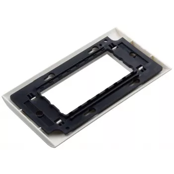 JAVEL Doppel-Tragrahmen für 4 Ospel M45 Module Weiß