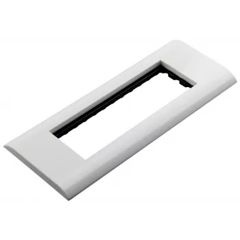 JAVEL Dreifach-Tragrahmen für 6 M45-Module, Weiß
