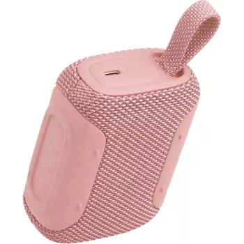 JBL Go 5 Tragbarer Bluetooth-Lautsprecher Pink EU (IP67, Bluetooth 5.3, 4.2W, USB-C)