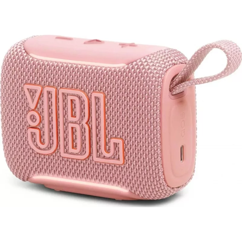 JBL Go 5 Tragbarer Bluetooth-Lautsprecher Pink EU (IP67, Bluetooth 5.3, 4.2W, USB-C)