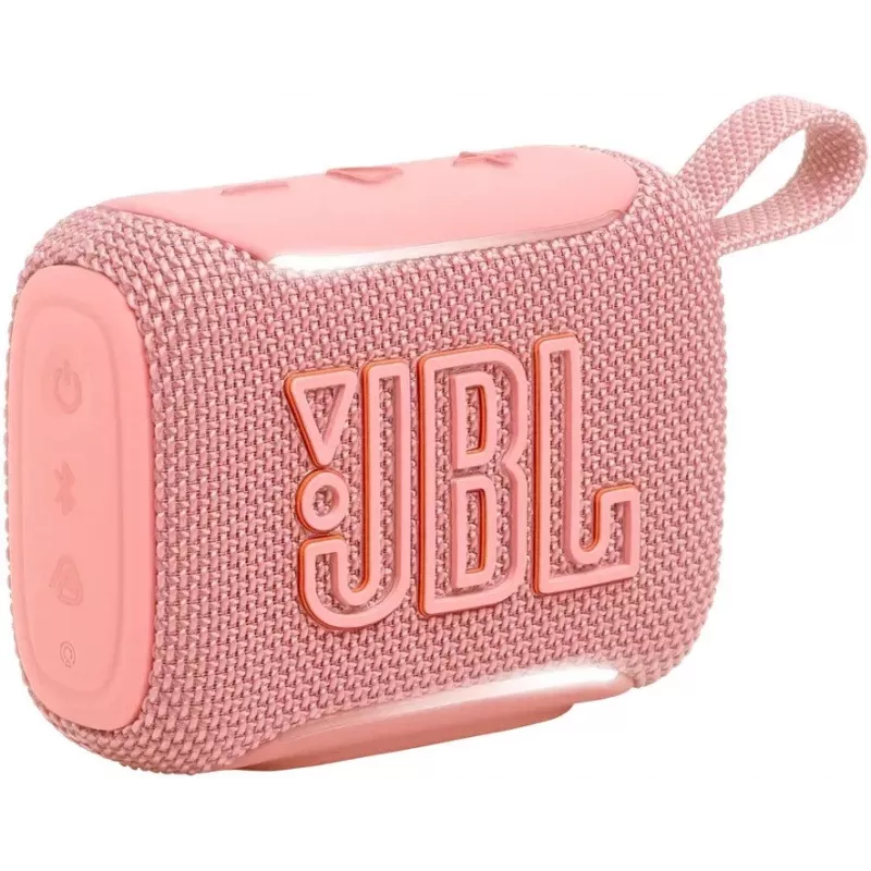 JBL Go 5 Tragbarer Bluetooth-Lautsprecher Pink EU (IP67, Bluetooth 5.3, 4.2W, USB-C)