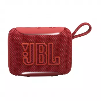 JBL GO 5 Tragbarer Bluetooth-Lautsprecher, Rot, IP67 wasserdicht, 5 Stunden Spielzeit