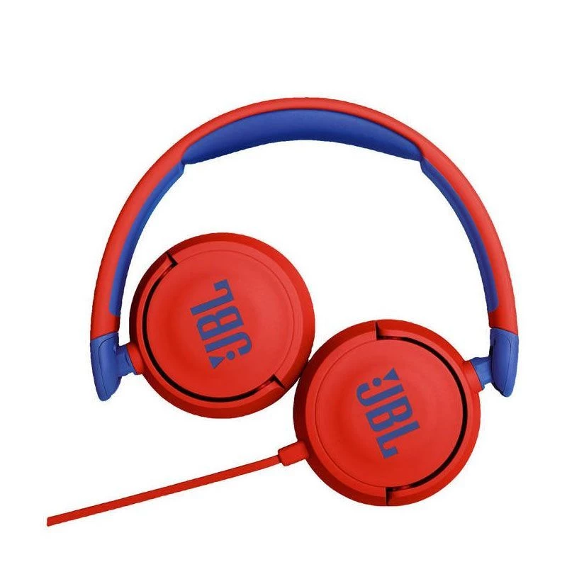 JBL JR310 Blau Rot Kabelloser On-Ear-Kopfhörer für Kinder