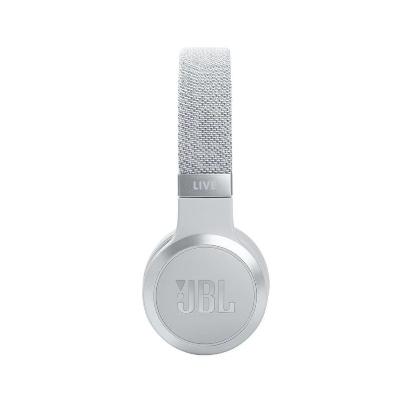 JBL Live 460NC Kabellose On-Ear-Kopfhörer mit aktiver Geräuschunterdrückung, Weiß