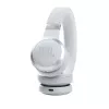 JBL Live 460NC Kabellose On-Ear-Kopfhörer mit aktiver Geräuschunterdrückung, Weiß