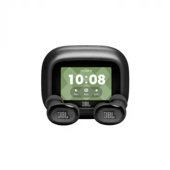 JBL Live Buds 4 True Wireless Earbuds mit adaptiver Geräuschunterdrückung, Bluetooth 5.3, IP55, Schwarz