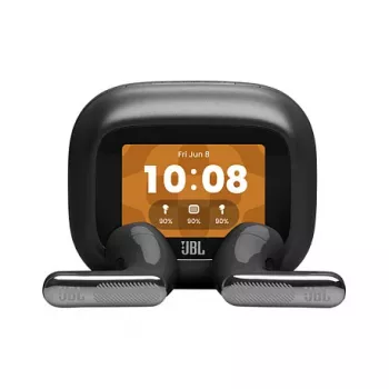 JBL LIVE Flex 4 True Wireless In-Ear Bluetooth-Kopfhörer mit adaptiver Geräuschunterdrückung, Schwarz