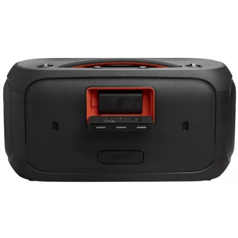 JBL Partybox On-The-Go 2 Bluetooth-Lautsprecher – Schwarz, 100 W RMS, IPX4, TWS