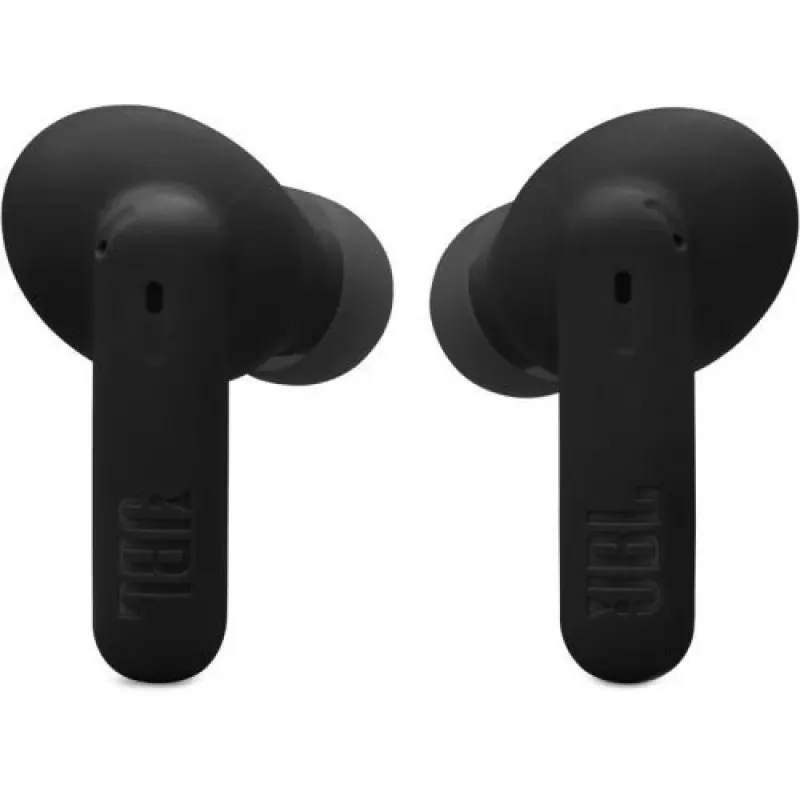 JBL Vibe Beam 2 True Wireless Bluetooth In-Ear Kopfhörer mit tiefem Bass, IP54 Wasserbeständigkeit, 32 Stunden Akkulaufzeit und Dual-Mikrofonen - Schwarz