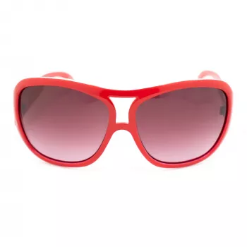 JEE VICE Damen-Sonnenbrille JV21301115001 - Oversized Square Schwarzer Rahmen Grauer Gradientenlinsen UV400