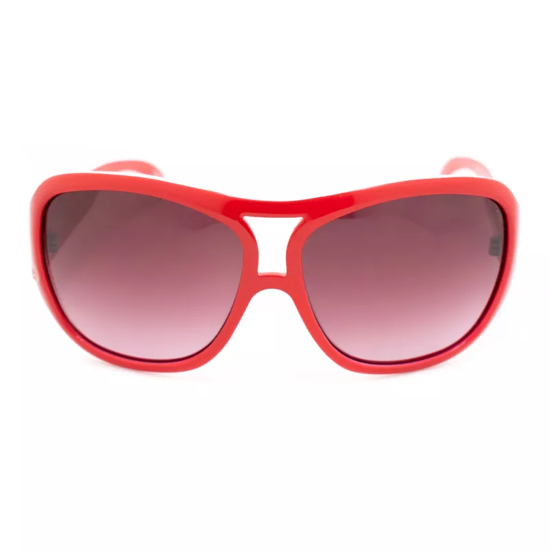 JEE VICE Damen-Sonnenbrille JV21301115001 - Oversized Square Schwarzer Rahmen Grauer Gradientenlinsen UV400