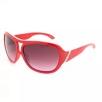 JEE VICE Damen-Sonnenbrille JV21301115001 - Oversized Square Schwarzer Rahmen Grauer Gradientenlinsen UV400