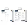 Jellico B1 Durable-Soft Universal USB-C zu USB-C Daten- & Fast-PD-20W-Ladekabel 1m Weiß