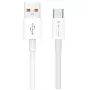 Jellico B1 Durable-Soft Universal USB to USB-C Daten- & Fast-PD-20W-Ladekabel 1m Weiß
