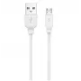 Jellico B15 Durable-Soft Universal USB-C auf USB Daten- & Fast 3.1A Ladekabel 1m Weiß
