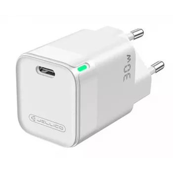 Jellico C43 Mini PD 30W QC 3.0 Smart Adaptive Fast Charger mit 1x USB-C (5-20V) Weiß
