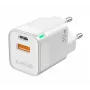 Jellico C44 Mini PD 30W QC 3.0 Smart Adaptive Fast Charger mit 1x USB-C (5-20V) / USB 3A Weiß