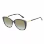 JIMMY CHOO ALY-F-S-AE2 Damen Cat Eye Sonnenbrille Gold Braun Verlauf 54/18/145 mm