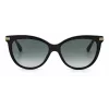 JIMMY CHOO AXELLEGS8079O Damen Butterfly-Cat-Eye-Sonnenbrille - Schwarzer Rahmen, graue Verlaufsgläser 56/16/145 mm