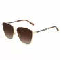 JIMMY CHOO LAVI-S-06JHA Damen Butterfly-Sonnenbrille Dark Havana Braun Verlauf 60mm