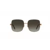 JIMMY CHOO LILI-S-J7D Damen Butterfly Cat Eye Sonnenbrille Gold Metallrahmen Braun Verlaufsgläser 58mm