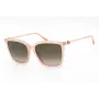 JIMMY CHOO TOTTA-G-S-FWM Damen-Sonnenbrille - Schwarzer Acetatrahmen, graue Verlaufsgläser, 56 mm
