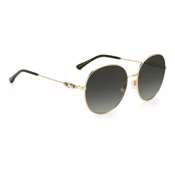 JIMMY CHOO Damen BIRDIESPEFIB Sonnenbrille - Übergroßer quadratischer Cat-Eye-Acetatrahmen - 60/18/145 mm - UV400-Schutz