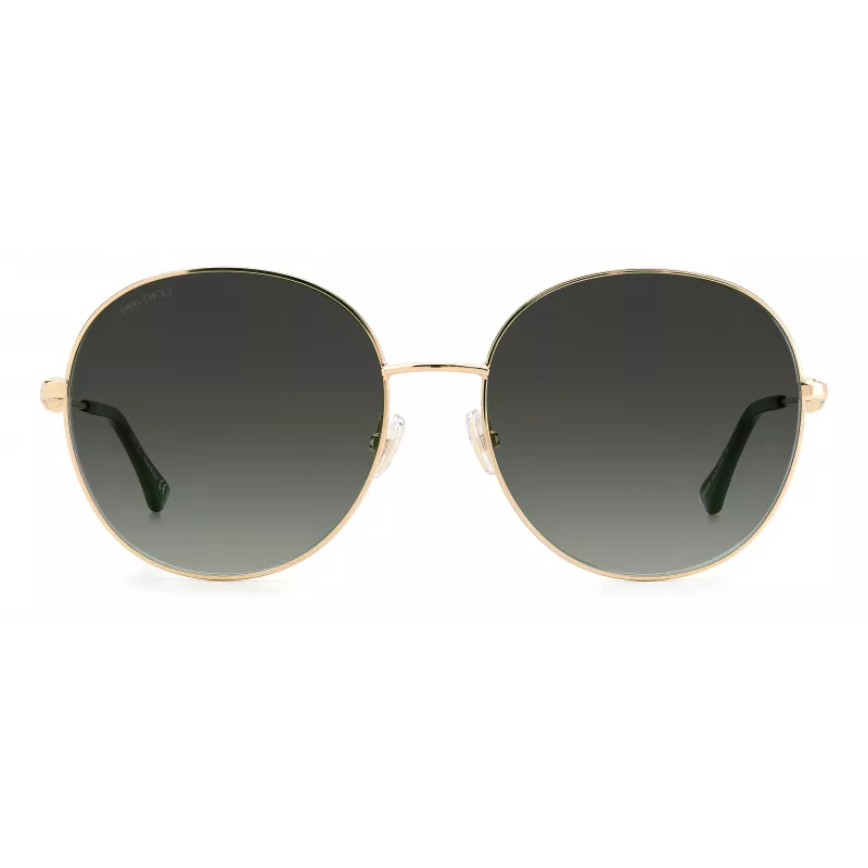 JIMMY CHOO Damen BIRDIESPEFIB Sonnenbrille - Übergroßer quadratischer Cat-Eye-Acetatrahmen - 60/18/145 mm - UV400-Schutz