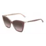 JIMMY CHOO Damen Cat-Eye Sonnenbrille RUA-G-S-Y9A Havana Acetat Braun Verlaufsglas 56/18/145 mm