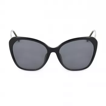 JIMMY CHOO Damen ELE-F-S-807 Mode-Sonnenbrille - Acetatrahmen, Polycarbonatgläser, UV400-Schutz, 56 mm Glasbreite
