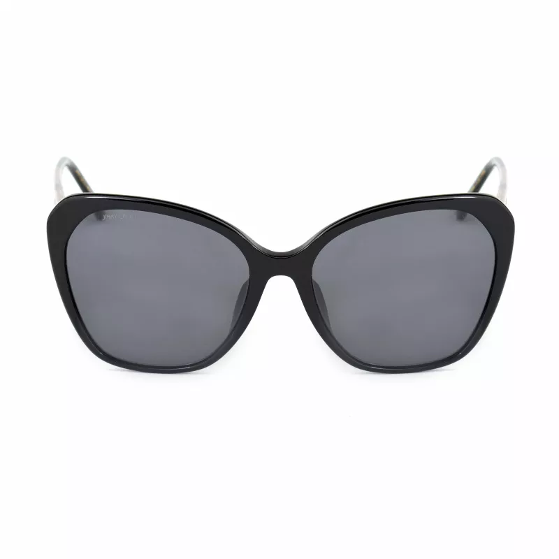 JIMMY CHOO Damen ELE-F-S-807 Mode-Sonnenbrille - Acetatrahmen, Polycarbonatgläser, UV400-Schutz, 56 mm Glasbreite