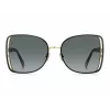 Jimmy Choo Damen Sonnenbrille Frieda/S FRIEDAS2M29O Dark Havana Braun Verlauf 57mm