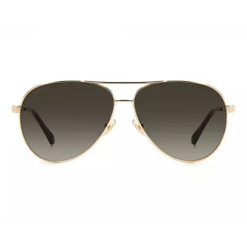 JIMMY CHOO Damen JIMENA-S-06J Butterfly Sonnenbrille Havana Brown Gradient 60mm