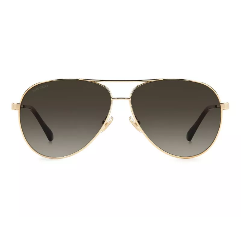 JIMMY CHOO Damen JIMENA-S-06J Butterfly Sonnenbrille Havana Brown Gradient 60mm