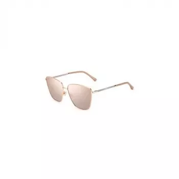 JIMMY CHOO Damen Sonnenbrille Lavi-S BKU2S Schwarzer Acetatrahmen Grau Verlaufsgläser 60/14/140 mm