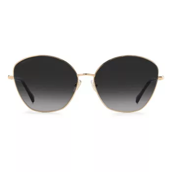 Jimmy Choo Damen Sonnenbrille MARILIA GSK2M2 Gold/Havana Brown Gradient 63mm