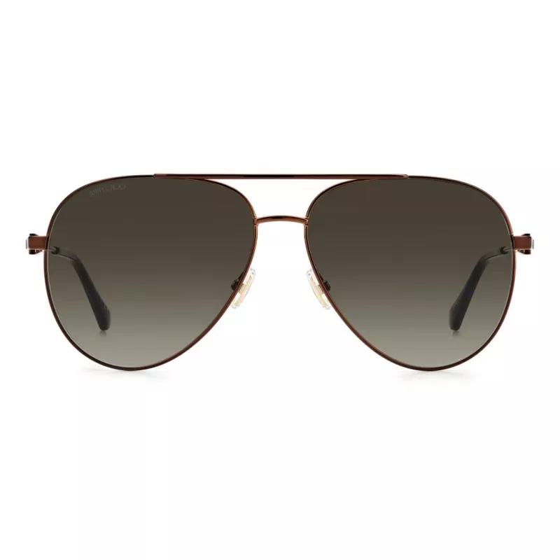 Jimmy Choo Damen Sonnenbrille Olly/S J7D - Butterfly Oversized Square Frame, 60/14/145 mm