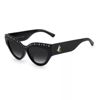 JIMMY CHOO Damen Sonja Cat-Eye Sonnenbrille SONJAGS8079O - 55/17/145 mm