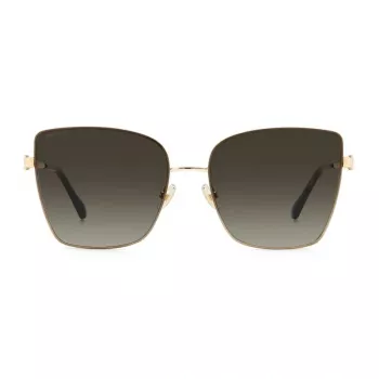 JIMMY CHOO Damen VELLA-S-06J Cat-Eye-Sonnenbrille Havana/Brown Gradient 59mm