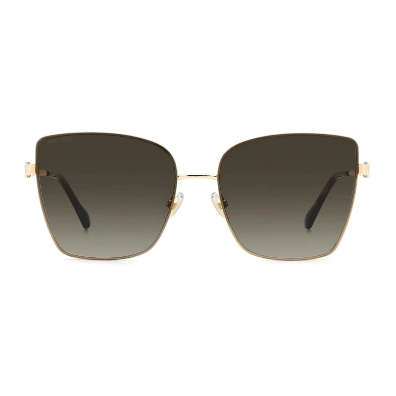 JIMMY CHOO Damen VELLA-S-06J Cat-Eye-Sonnenbrille Havana/Brown Gradient 59mm