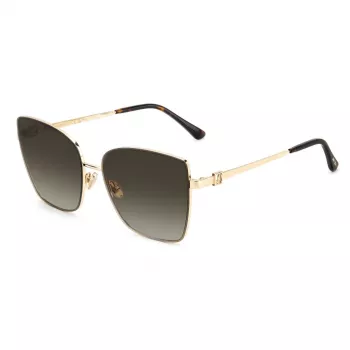 JIMMY CHOO Damen VELLA-S-06J Cat-Eye-Sonnenbrille Havana/Brown Gradient 59mm