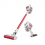 JIMMY JV51 Akku-Staubsauger als Handstick und Handgerät, 400 W, 21,6 V, 45 min Laufzeit, Rot