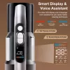 JIMMY PW11 Plus Akku-Nass- und Trockensauger und Wischer, 400W, 21,6V, 40-75 min Laufzeit, Schwarz/Silber