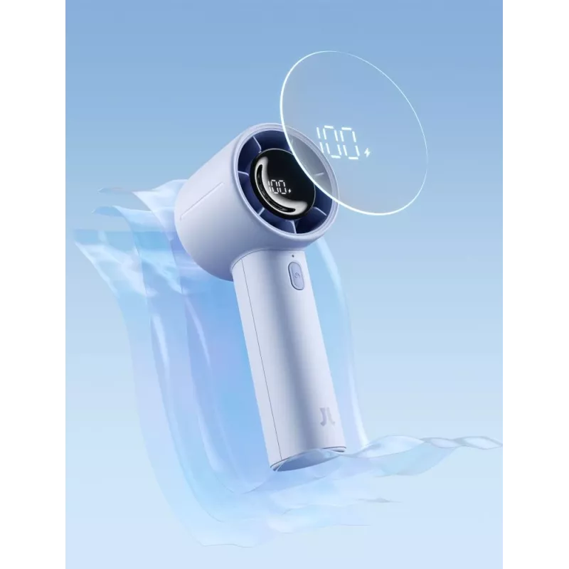 JISULIFE Handheld Fan 10S (5000mAh) Blau