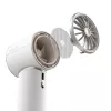 JISULIFE Handheld Fan Pro1 Mini 4250 mAh USB-C Portable Fan - Weiß