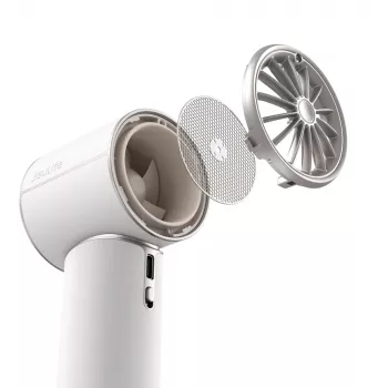JISULIFE Handheld Fan Pro1 Mini 4250 mAh USB-C Portable Fan - Weiß