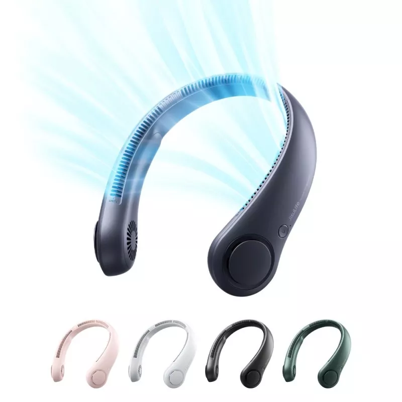 JISULIFE Nackenventilator 3, Dark Blue