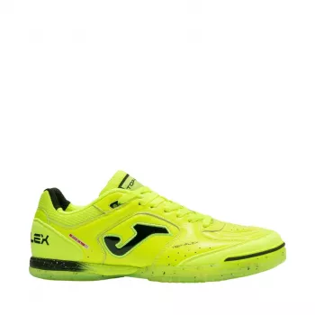 Joma Top Flex Indoor 2609 Hallen-Fußballschuhe (Futsal) in Neon-Gelb, Größe 42